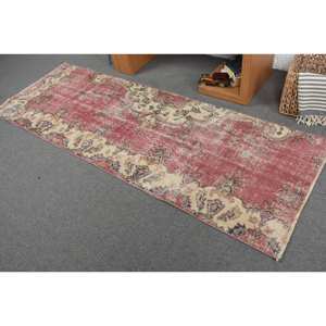 Vintage 9x12 rojo beige estilo Kilim alfombra turca gran área de lana 10mm de espesor para entrada 29x8ft rectángulo patrón de retazos - Product Image 4