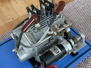 New machinist Made 50cc 2 xi lanh làm mát bằng nước <span class=keywords><strong>RC</strong></span> động cơ Hàng Hải - Product Image 4