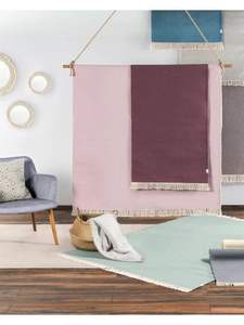 Tapis moderne en laine 70x140 cm Liv Cream Industrial Cheap Cut Pile pour salle à manger Hall/Entrée Chambre - Product Image 2