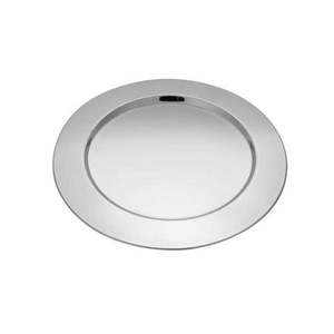 Assiettes rondes en métal doré exclusives, durables, meilleure arrivée, vaisselle en acier inoxydable, assiettes de service, plat de service - Product Image 5