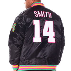 Veste en satin slim fit pour homme, vestes 2026, vestes 2025, vestes personnalisées, bomber léger brillant, boutons-pression, streetwear, manteau neuf - Product Image 6