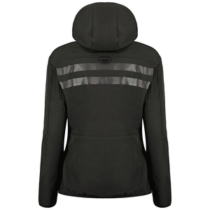 Men Canvas Zipper Print Plus Size Softshell <b>Jacket</b> Breathable Waterproof Warm Outdoor <b>Fleece</b> <b>Lined</b> Windproof Hiking - Product Image 3