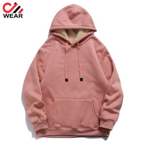 เสื้อฮู้ดขนแกะด้านบนสำหรับผู้ชาย,มีกระเป๋าจิงโจ้อบอุ่นและนุ่ม - Product Image 5