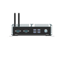 Mini PC industriel pour le contrôle d'accès, ordinateur embarqué compact pour les systèmes d'entrée de bâtiment