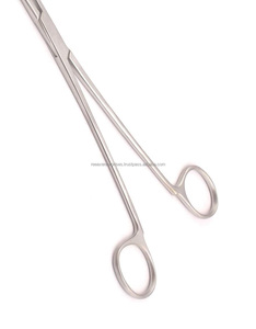 Fórceps de esponja curvada Foerster de alta calidad profesional Base de instrumentos quirúrgicos de acero inoxidable - Product Image 4