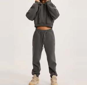 Women's Oversize <b>Hoodie</b> Trendy Streetwear Pullover with <b>3D</b> Embroidery Custom OEM Factory for Front Logo Printing for Winter - Product Image 3