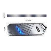 SSD Eksternal Portabel Nandstor Manufacturer 512GB 1TB 2TB USB 3.2 OEM Logo Kustom untuk Cadangan