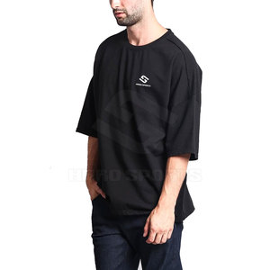 Fabricant pakistanais de t-shirts surdimensionnés en gros, dernières tendances, t-shirts en coton pour hommes, prix bas, t-shirts surdimensionnés pour hommes pour l'été - Product Image 2