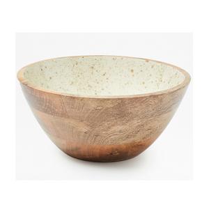 Bol de service de légumes dernier cri utilisé pour la vaisselle en vrac fabricant impression numérique bols en bois de mangue - Product Image 5