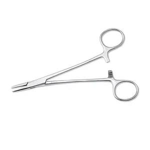 Ensemble d'instruments chirurgicaux manuels en acier médical Iris Needle Holder Scissor par Hosanna Surgical, certifié CE, réutilisable - Product Image 4