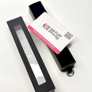 Custom Single Black Slot <b>Box</b> With A Secure Foam Inner For Tweezers Available In Each Color Custom Logo Packaging - Product Image 1