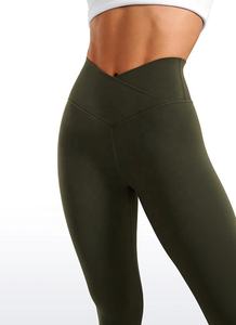 Leggings de Yoga para Mujer, Transpirables, de Secado Rápido, Alta Elasticidad, Largos, Cintura Cruzada, Efecto Push-Up, Cintura Elástica, Estampados - Product Image 3