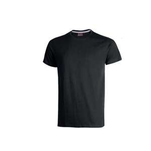 Camiseta de algodón cardado de 100%, ropa de seguridad FIGI negra de carbono, paquete de 30 piezas - Product Image 1