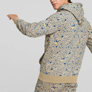 Ensembles courts à capuche pour hommes par sublimation pull taille USA OEM logo personnalisé ensembles courts à capuche de qualité supérieure - Product Image 3