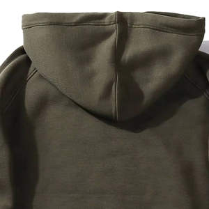 Usine en gros cordon coréen bouffée impression Streetwear à manches longues 100% coton sweats à capuche thermiques pour hommes - Product Image 4