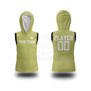 Drapeau personnalisé 7on7 Football grande taille sans manches à capuche respirant séchage rapide équipe vêtements de sport pour hommes vente en gros - Product Image 6