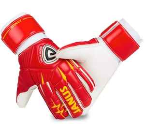 Gants de gardien de but en cuir de qualité supérieure personnalisables de haute qualité pour une utilisation en extérieur - Product Image 1