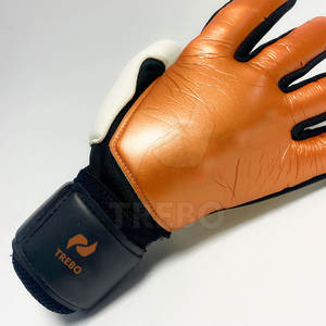 Gants de gardien de but en cuir de haute qualité à bas quantité minimale de commande-Conception antidérapante respirante Service OEM/ODM Meilleure vente - Product Image 5