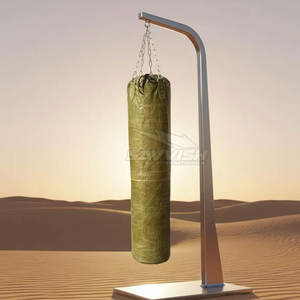 Sac de frappe en cuir PU écologique, fabrication professionnelle, sac de sable lourd pour l'entraînement au MMA, au kickboxing et à la remise en forme - Product Image 3