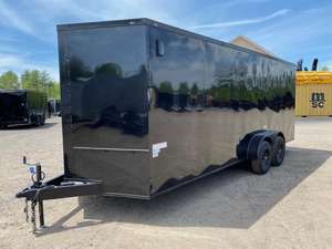 รถพ่วงบรรทุกสินค้าแบบปิดขนาด 7x20 ปี 2022 รุ่น Fast Cargo Full รองรับน้ำหนักบรรทุก 10K พร้อมแพ็คเกจเพิ่มความสูงพิเศษและระบบ Blackout  วัสดุอะลูมิเนียม/อัลลอย รับน้ำหนักได้ 3497 กก. - Product Image 4