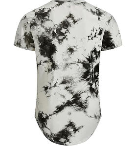 เสื้อยืดผู้ชายแขนสั้นผ้าคอตตอนเนื้อ100% พิมพ์ลายตามสั่งน้ำหนักมากทรงหลวมสไตล์สตรีท - Product Image 2