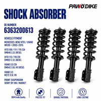Amortisseur avant à gaz pour véhicule, référence OE A6363200613, pour Viano W636 2003-2015, pièce de rechange pour marché de réparation automobile