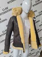 Vente chaude dernière conception manteau en cuir de mouton véritable pour hommes hiver chaud fourrure de mouton fournisseur de vestes en cuir