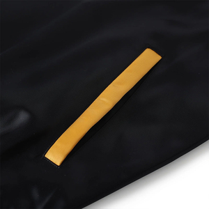 Chaqueta universitaria de satén ajustada unisex para hombre y mujer, chaqueta ligera con bordado personalizado 2025 - Product Image 4