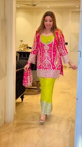 Clásico elegante vestido de algodón 100% crepé para mujer bordado Floral Casual corto hasta la rodilla diseño tejido técnica - Product Image 2