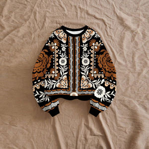 Sweat-shirt d'hiver personnalisé à broderie et sublimation, marque privée, usine OEM, tissu doux à séchage rapide, streetwear tendance, confortable - Product Image 4