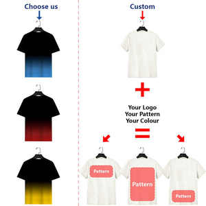 Nouveau T-shirt d'été décontracté pour homme en coton bouclette 100% à manches courtes, col rond, anti-boulochage, coupe classique, avec logo personnalisé sur le devant - Product Image 3