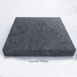 Grande dalle de pierre en granit gris poli populaire pour la salle à manger, la villa, l'hôtel - Pierre naturelle écologique - Product Image 1