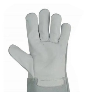 Cuero de servicio OEM con pulgar de Palma reforzado e índice TIG/MIG guantes de trabajo de soldadura equipo de seguridad manual guantes de trabajo para soldadores - Product Image 4