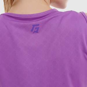 เสื้อกล้ามผ้าถักสีม่วง - Product Image 3
