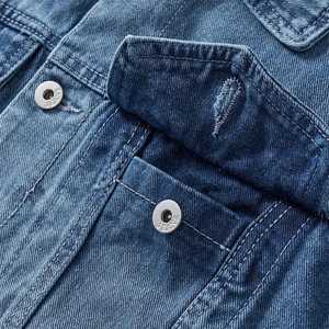 Chaquetas Vaqueras con Forro de Piel al por Mayor, Proveedores Principales, Chaquetas Vaqueras de Motociclista Elegantes, Nuevas Chaquetas Vaqueras Personalizadas para Hombre 2022 - Product Image 5