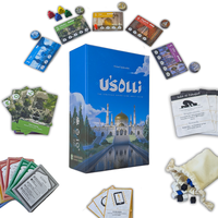 Juguetes Educativos Islámicos para Musulmanes, Enseñanza de la Oración Sala, Juego de Mesa Islámico Usolli, Tarjetas para Toda la Familia, Regalos de Ramadán y Eid