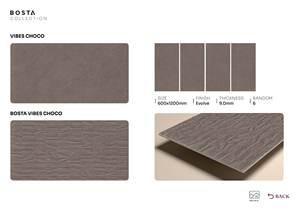 กระเบื้องพอร์ซเลนลายหินสีเทาสมัยใหม่ ขนาด 600x1200 มม. ผิวด้านหรือกึ่งเงา ทนทานแข็งแรง เหมาะสำหรับปูพื้นและผนังสไตล์ร่วมสมัย - Product Image 3