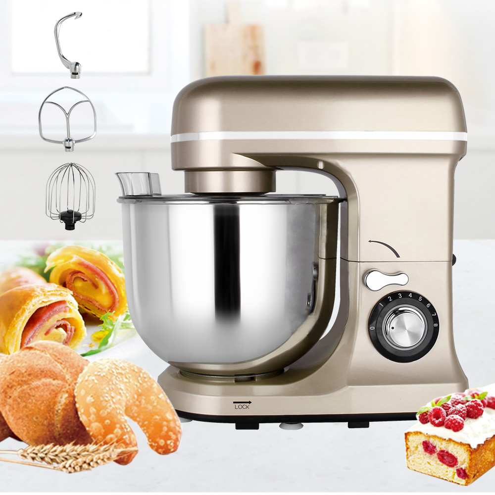 8L 1600W mélangeur électrique gâteau pain crème pâte alimentaire support mélangeur pain mélangeur machine