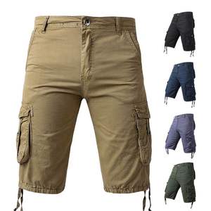 Shorts cargo décontractés pour hommes Séchage rapide et imperméable multi-poches pour la pêche et la chasse en plein air Pantalons courts pour hommes - Product Image 5