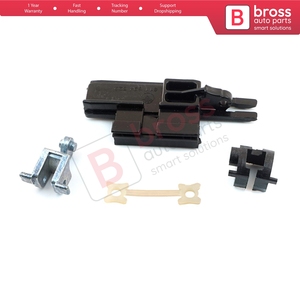 ชุดรางเลื่อนซันรูฟ BSR536 4 ชิ้น พร้อมคลิปยึดด้านซ้าย สำหรับรถยนต์ซีรีย์ 5 E39 ปี 1996-2003 แบบ 4/5 ประตู และ X5 E53 ปี 2000-2006 รหัสอะไหล่ 811694523 - Product Image 3