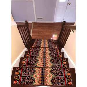 Geometric Pattern Printed <b>Rug</b>: Modern Kilim Design <b>for</b> Ethnic <b>Nursery</b> Decor,Goblen - Product Image 3