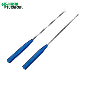 Ensemble d'instruments orthopédiques de haute qualité, crochet à fil manuel en acier inoxydable, crochet à suture de 3/4,5 mm, tête de crochet, CE - Product Image 3