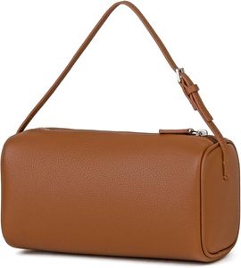 Sac à bandoulière en cuir chic Sac à main à bandoulière élégant avec finition élégante, fermeture éclair sécurisée, sangle réglable et design sophistiqué - Product Image 3