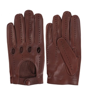 Gants en cuir de conception personnalisée de haute qualité Gants en cuir confortables En stock Gants en cuir - Product Image 1