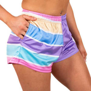 กางเกงขาสั้นพิมพ์ลายสำหรับผู้ชายกางเกงขาสั้นใส่เล่นกีฬาฟุตบอลสำหรับวิ่งโลโก้ OEM - Product Image 3