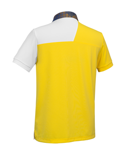 High Quality Custom Men's Knitted Sporty for Shirt Quick Dry Embroidery Short Sleeve Polyester Spandex Solid Print Wholesale - Product Image 2