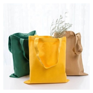 Top Grade Solid Colour Sustainable Good Quality Fashionable Outdoor Shopping <b>Vegetable</b> <b>Bags</b> Cheap Organic Cotton <b>Bags</b> With Logo - Product Image 1