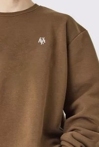 Sudadera para hombre color marrón Personalizado Calidad Premium 100% Algodón Cuello Redondo fabricado por Huzaifa Products - Product Image 5