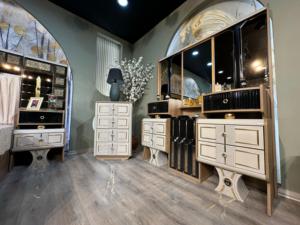 ชุดห้องนอนขนาดคิงไซส์ที่ทันสมัยหรูหรามีสไตล์เฟอร์นิเจอร์สำหรับบ้านโรงแรมหรือโรงเรียนคุณสมบัติการจัดเก็บและคลังสินค้าในฟาร์ม - Product Image 6