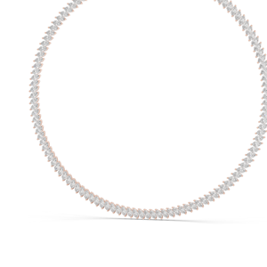Collier en diamant CVD de laboratoire 18,6 CT VVS-VS EF, diamants taille marquise, or 18 carats, 14 carats, or rose, or jaune, or blanc, luxe et raffinement - Product Image 5
